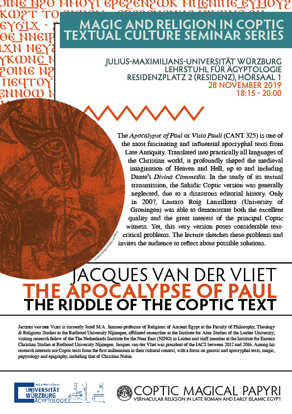 Commentary in: The Apocalypse of Paul (Visio Pauli) in Sahidic Coptic